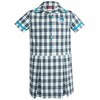 Dress - navy white blue
